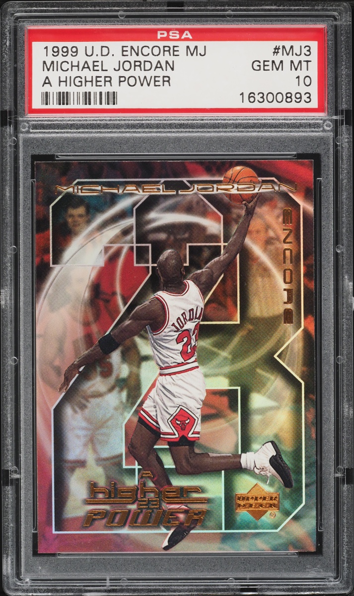 1999 Upper Deck Encore Higher Power Michael Jordan #MJ3