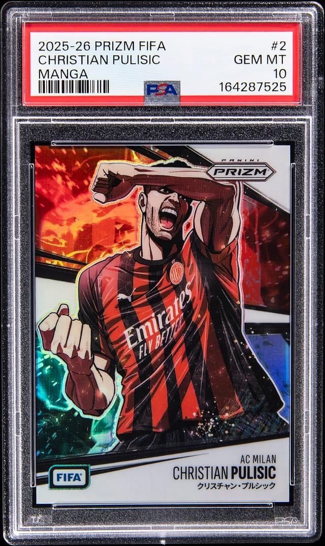 2025 Panini Prizm Fifa Manga Prizm Christian Pulisic #2