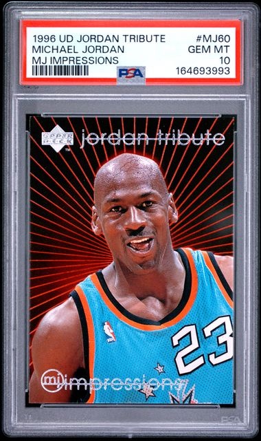 1997 Upper Deck Michael Jordan Tribute Michael Jordan #MJ60