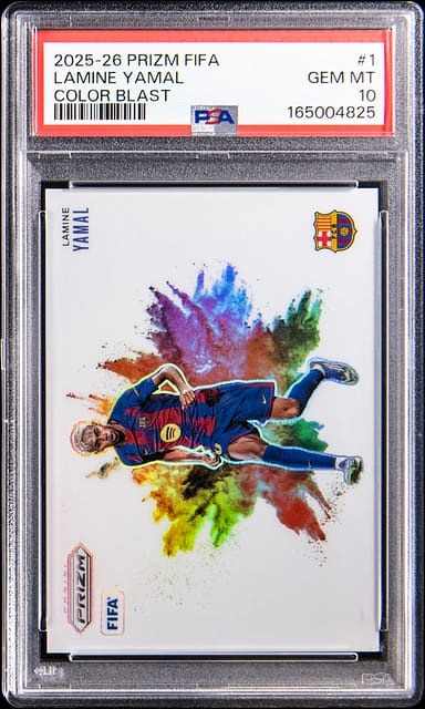 2025 Panini Prizm Fifa Color Blast Lamine Yamal #1