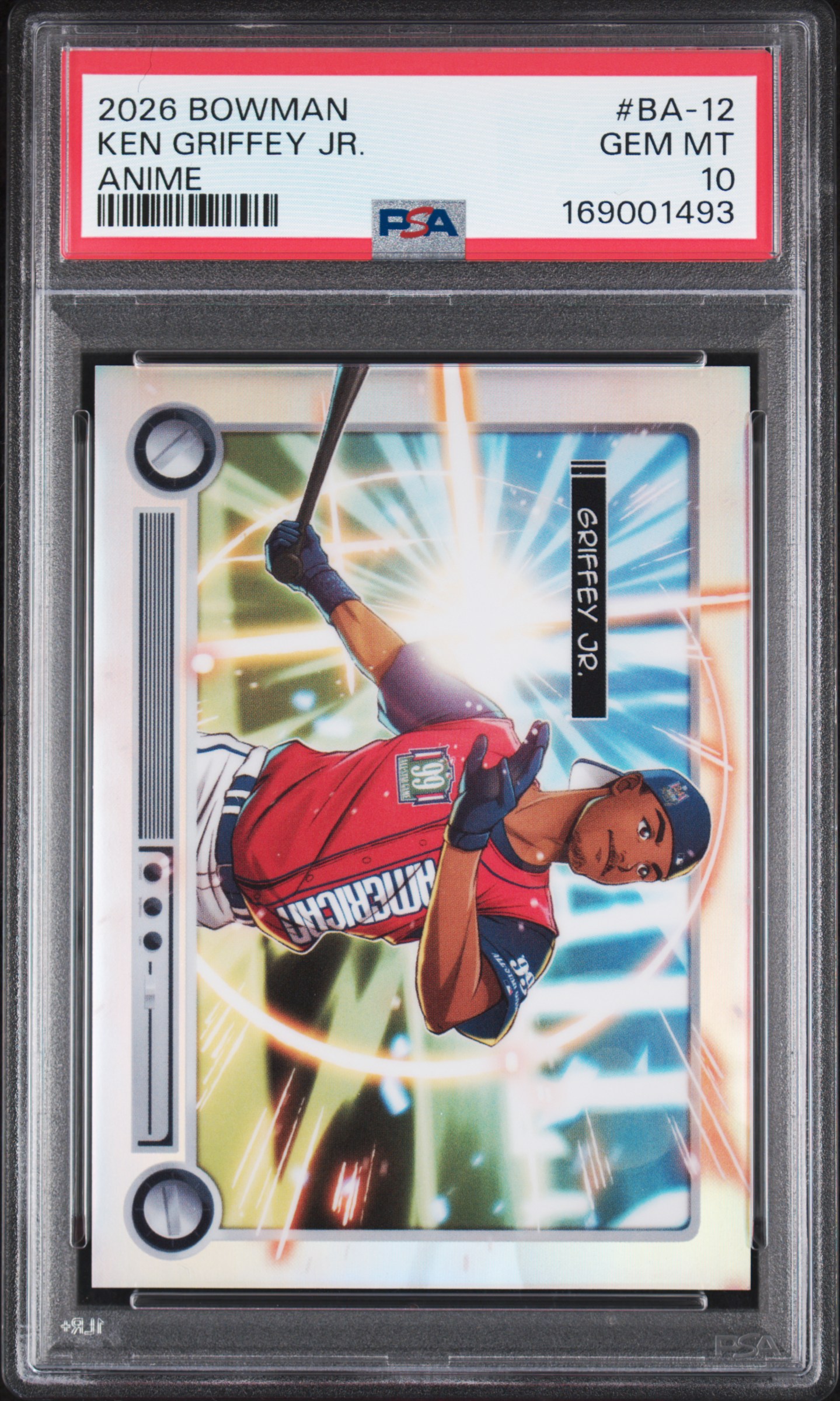 2026 Bowman Chrome Anime Ken Griffey Jr. #BA-12