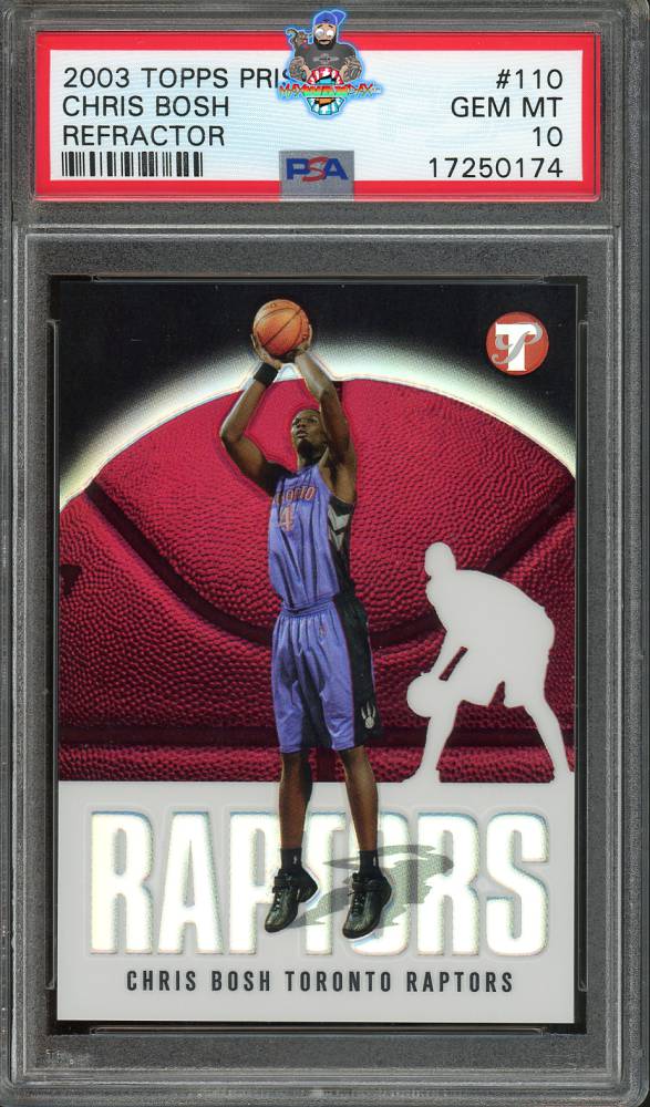 2003 Topps Pristine Refractor Chris Bosh #110 /1999