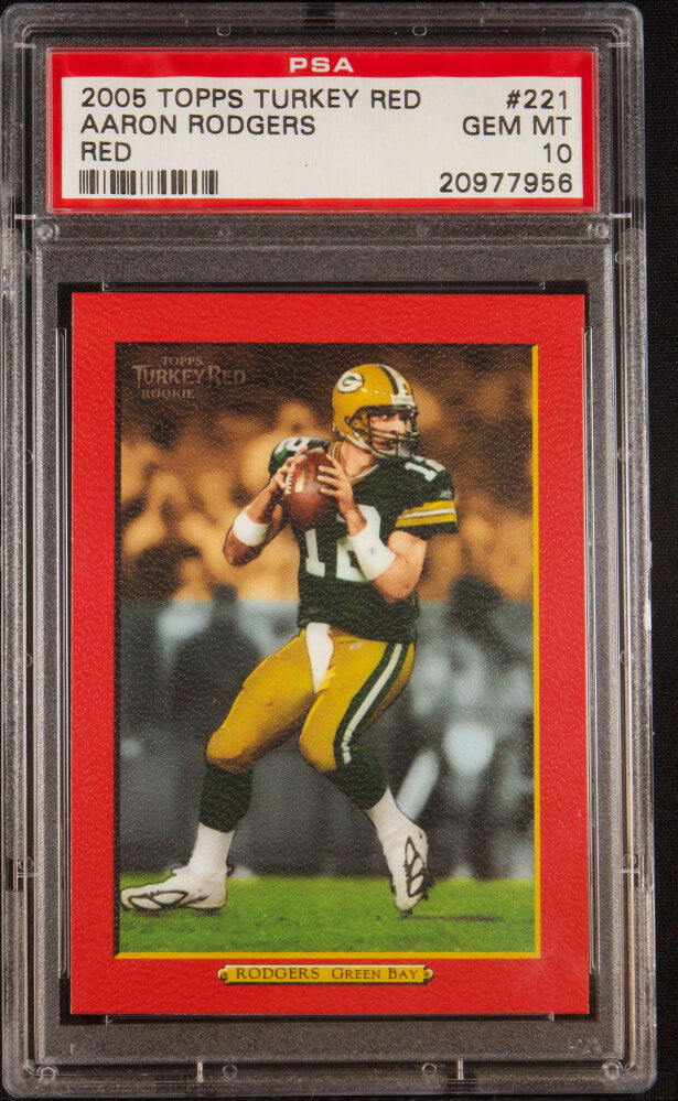 2005 Topps Turkey Red Red Aaron Rodgers #221