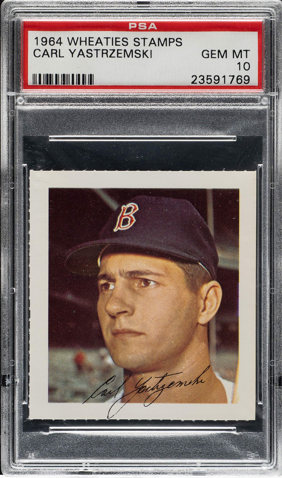 1964 Wheaties Stamps Carl Yastrzemski #50