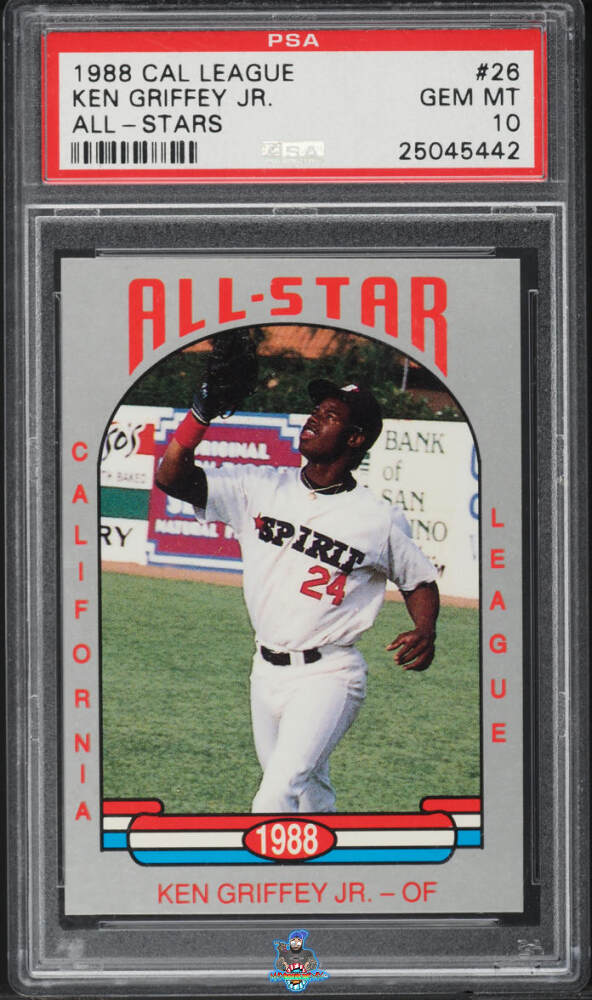 1988 California League All-Stars Cal League Ken Griffey Jr. #26