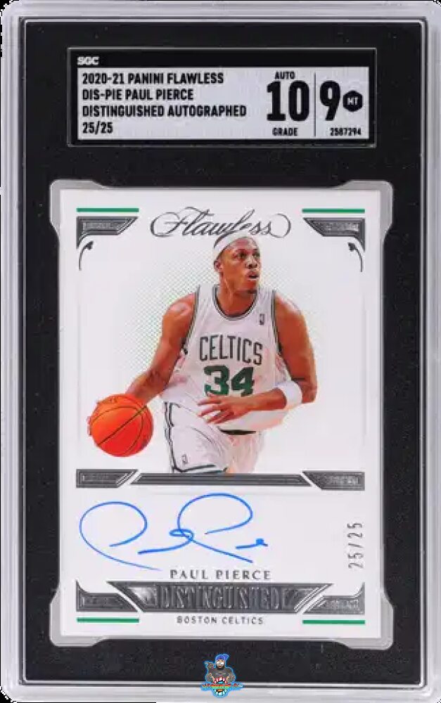 2020 Panini Flawless Distinguished Auto. Paul Pierce #DIS-PIE
