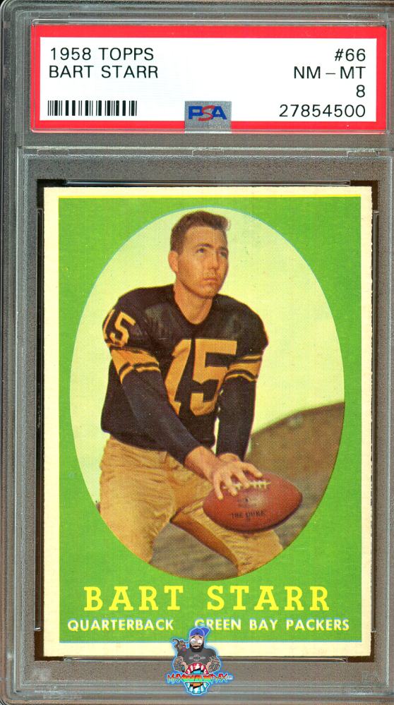 1958 Topps Bart Starr #66