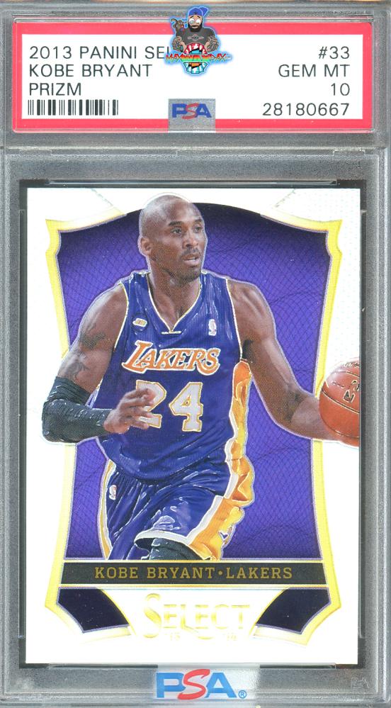 2013 Panini Select Prizm Kobe Bryant #33