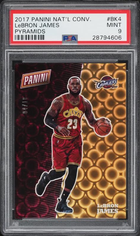 2017 Panini National Convention Pyramids LeBron James #BK4 /10