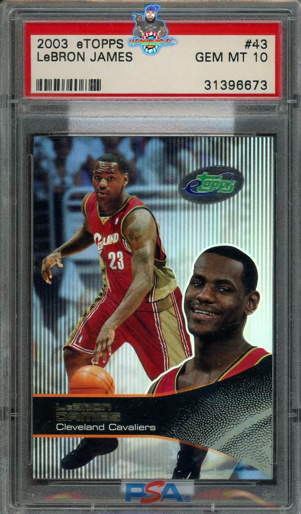 2003 Etopps LeBron James #43 /10000