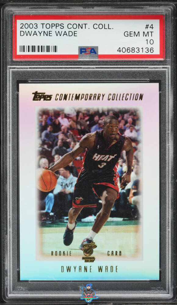 2003 Topps Contemporary Collection Dwyane Wade #4