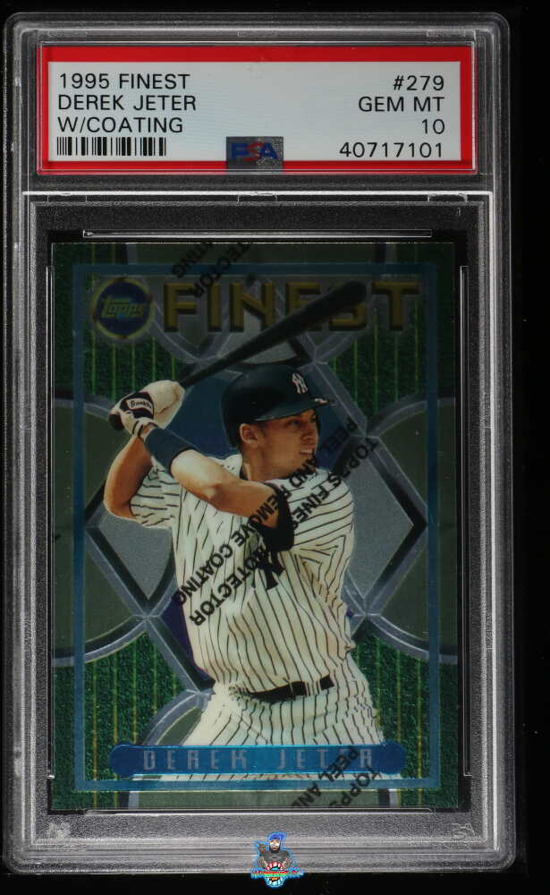 1995 Finest W/Coating Derek Jeter #279