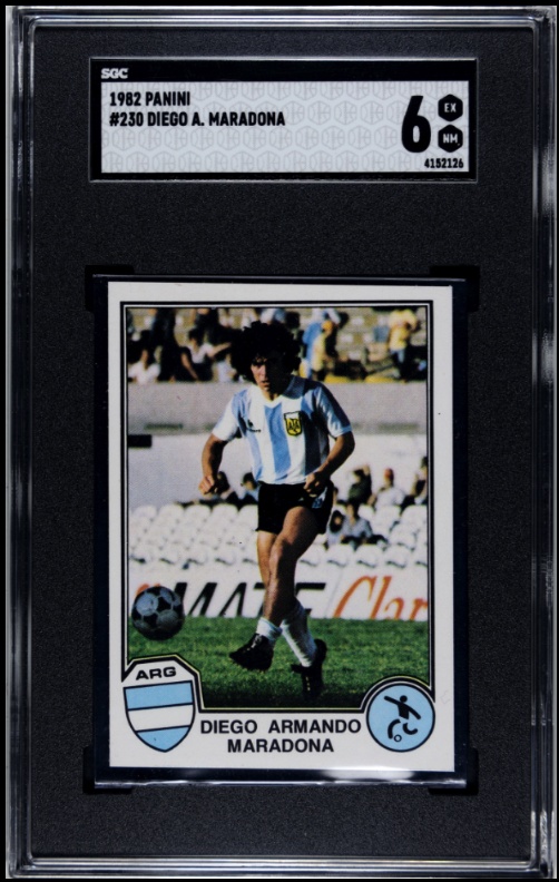 1982 Panini Diego Maradona #230