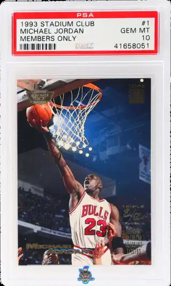 1993 Stadium Club Members Only Parallel Michael Jordan #1