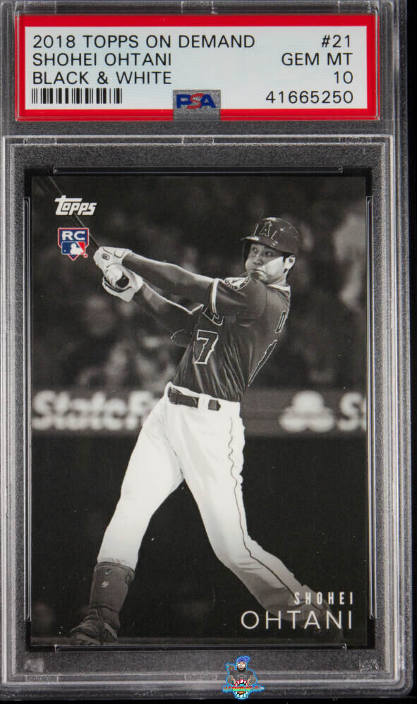 2018 Topps On Demand Black and White Shohei Ohtani #21