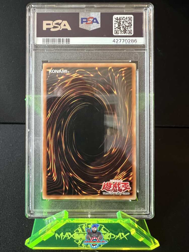 Back of 2002 Yu-Gi-Oh Legend of Blue Eyes White Dragon 1st Edition Blueeyes White Dragon #LOB001