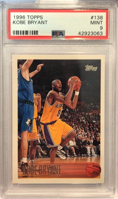 1996 Topps Kobe Bryant #138