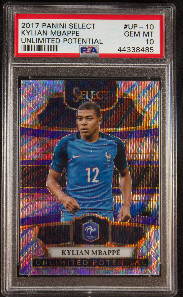 2017 Panini Select Unlimited Potential Kylian Mbappe #10
