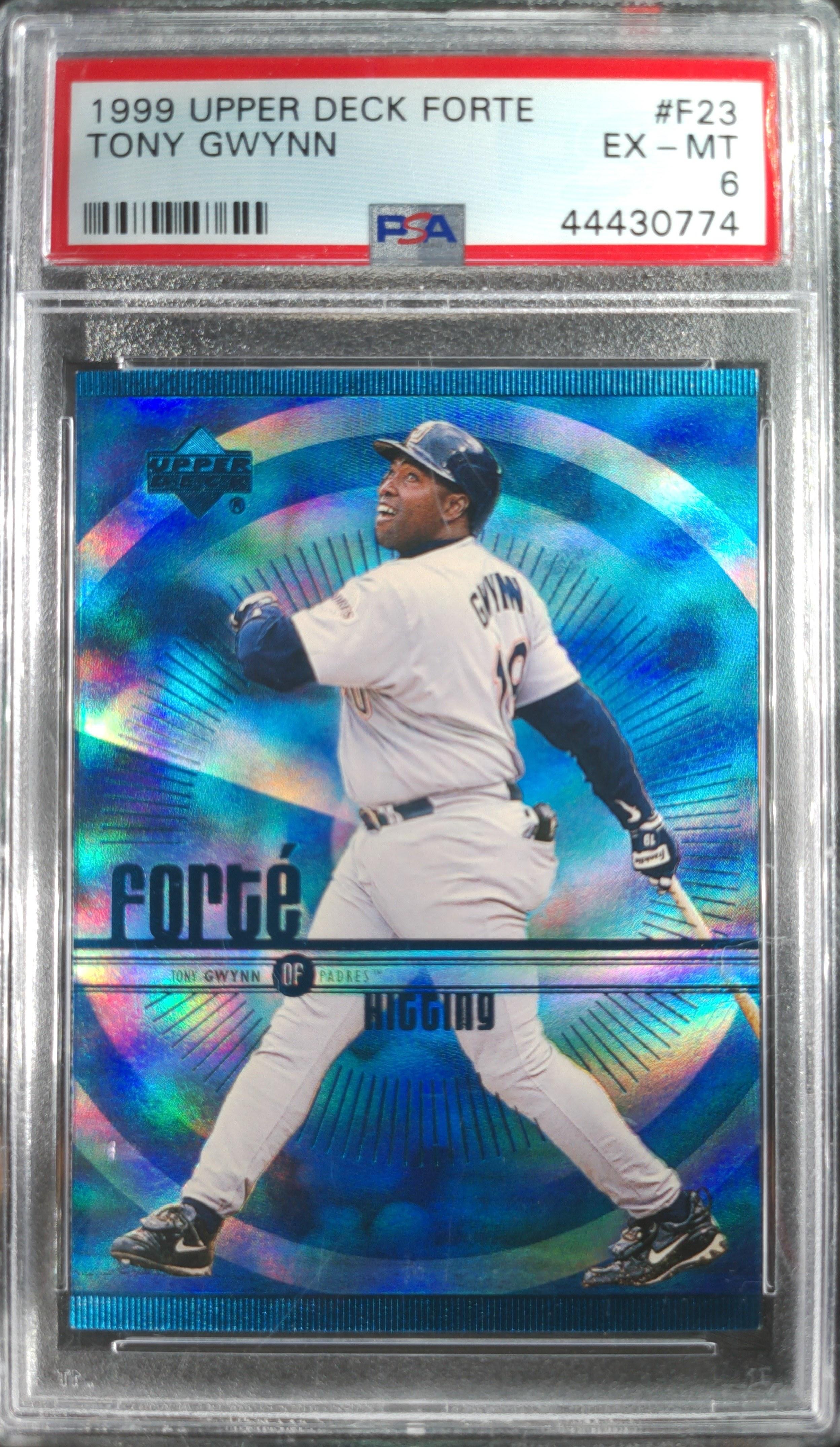 1999 Upper Deck Forte Tony Gwynn #F23
