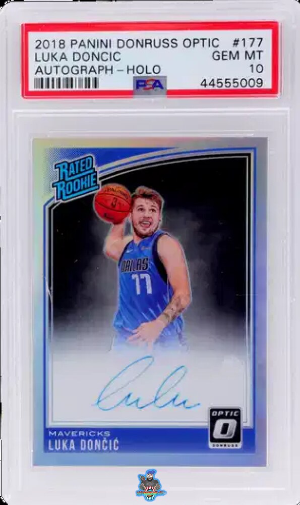 2018 Donruss Optic Rated Rookie Autograph Holo Luka Doncic #177