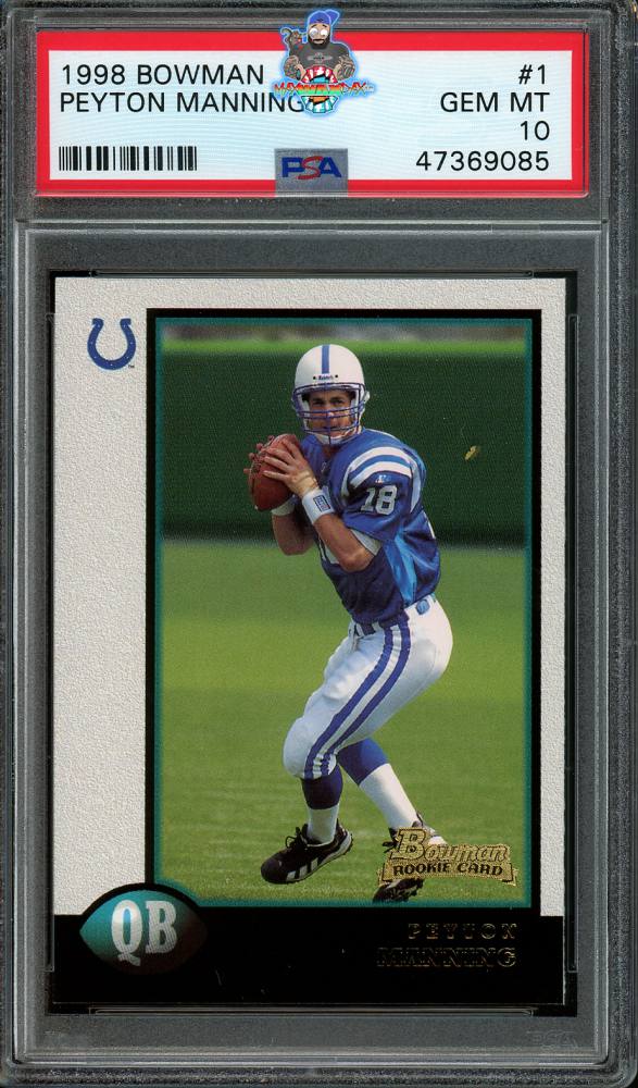 1998 Bowman Peyton Manning #1