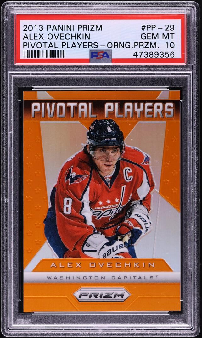 2013 Panini Prizm Pivotal Players Orange Prizm Alexander Ovechkin #PP-29