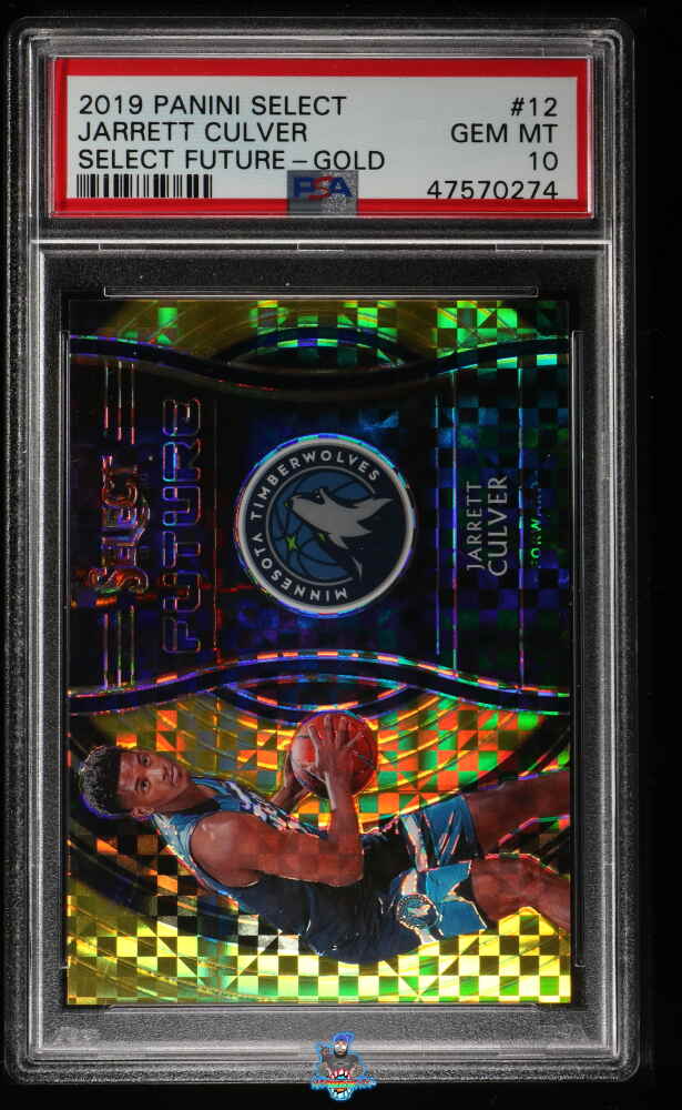 2019 Panini Select Future Gold Jarrett Culver #12 /10