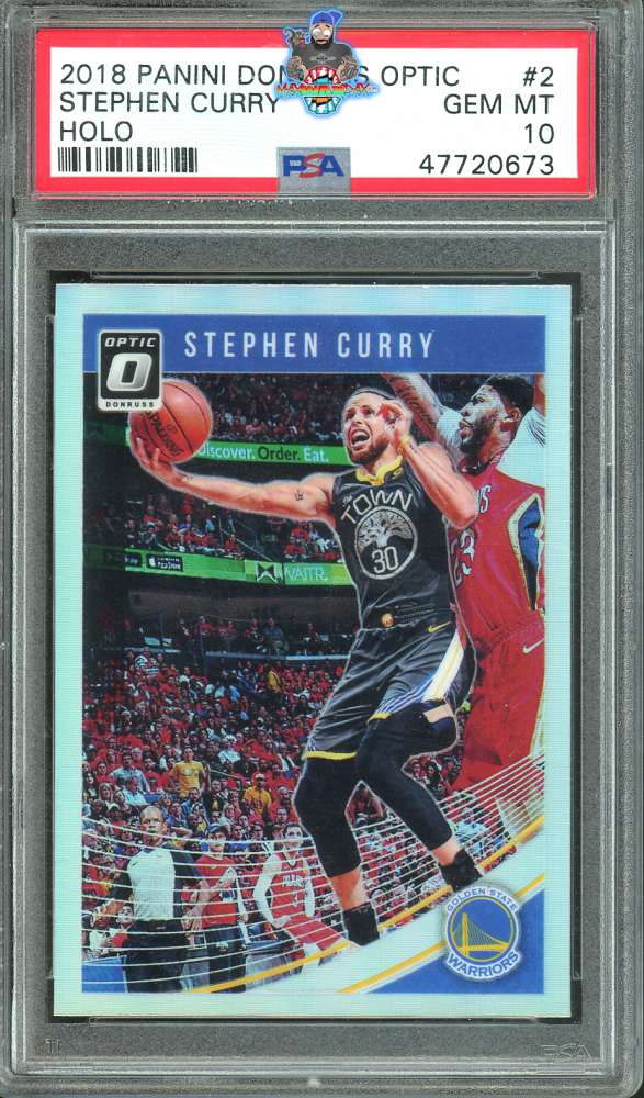 2018 Donruss Optic Holo Prizm Stephen Curry #2