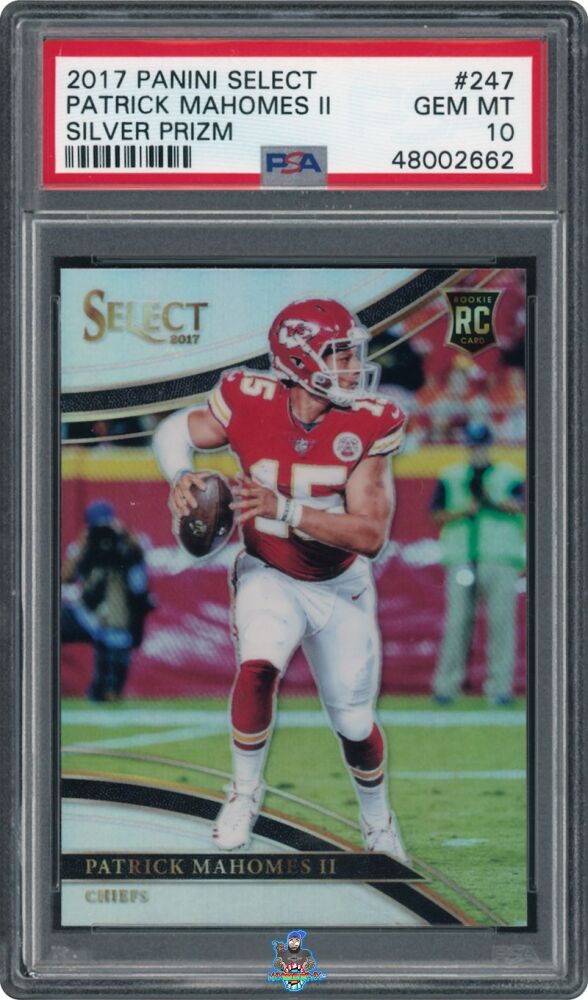 2017 Panini Select Field Level Silver Prizm Patrick Mahomes II #247