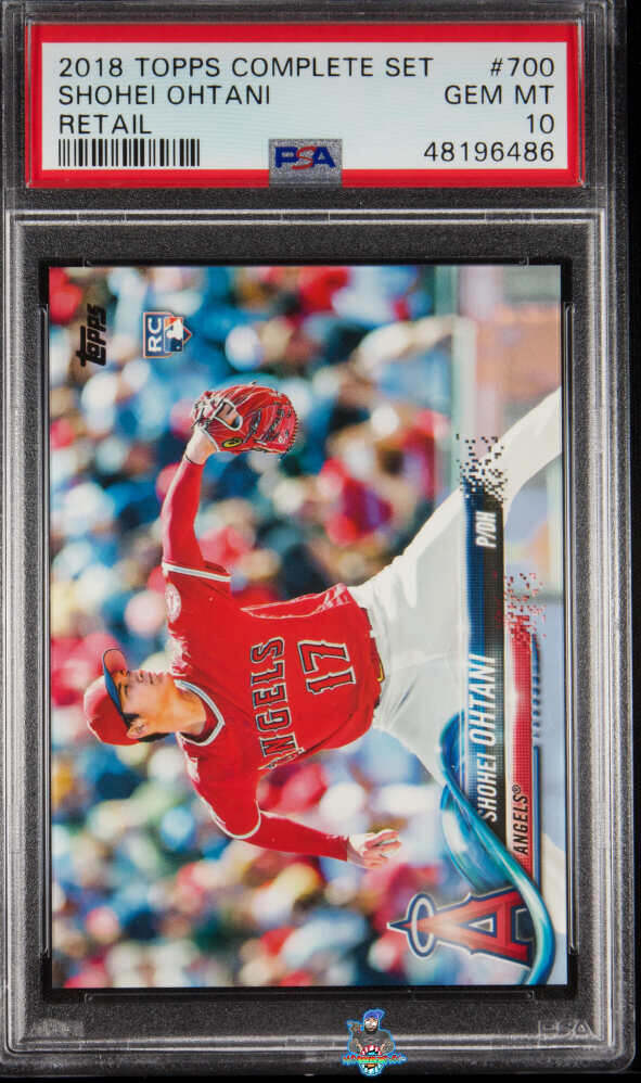 2018 Topps Complete Set Retail Shohei Ohtani #700D