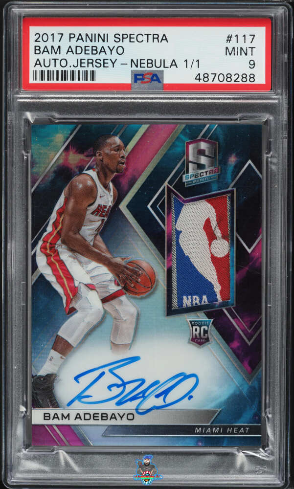 2017 Panini Spectra Nebula Bam Adebayo #117 /1