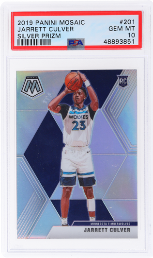 2019 Panini Mosaic Silver Prizm Jarrett Culver #201