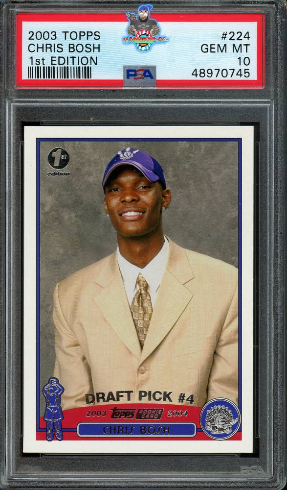 2003 Topps First Edition Chris Bosh #224