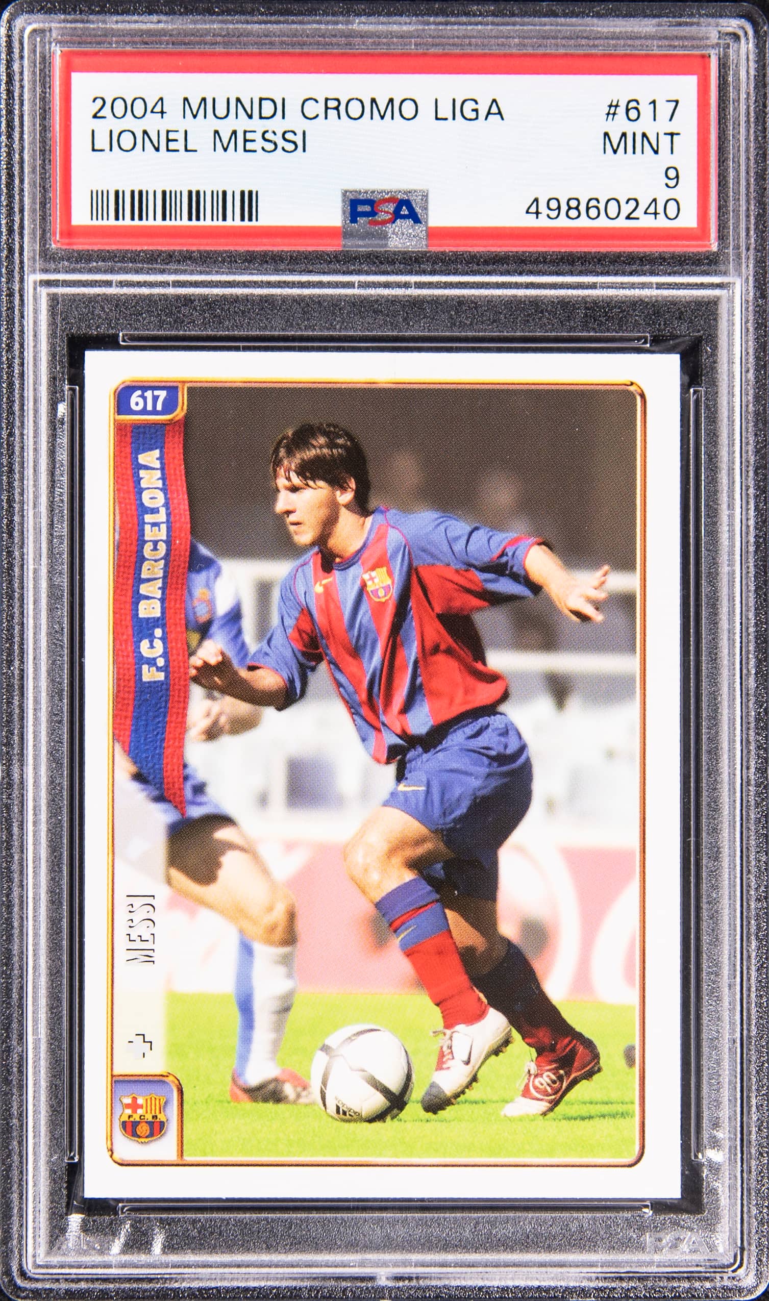 2004 Mundi Cromo Liga Lionel Messi #617