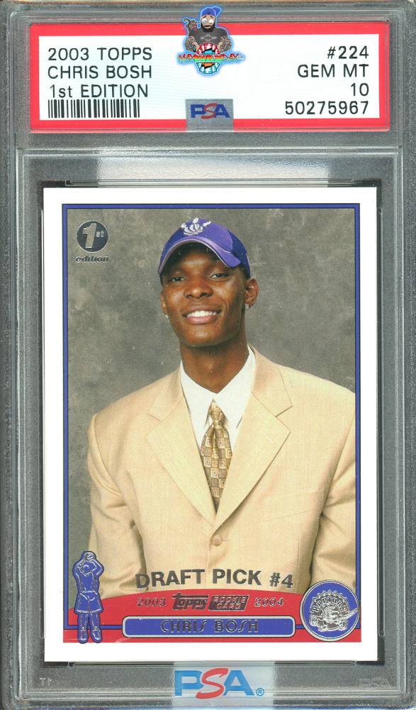 2003 Topps First Edition Chris Bosh #224
