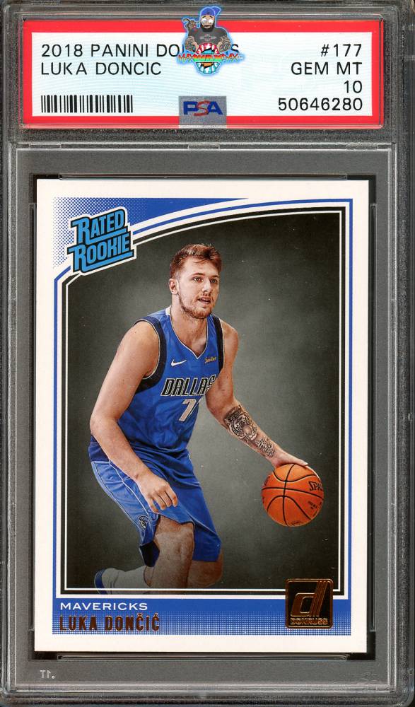 2018 Panini Donruss Rated Rookie Luka Doncic #177