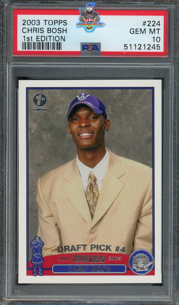 2003 Topps First Edition Chris Bosh #224