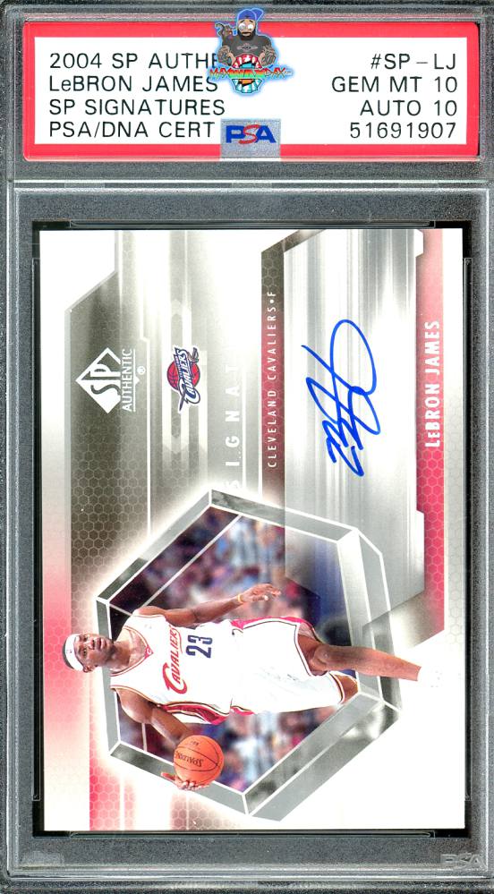 2004 SP Authentic Signatures LeBron James #LJ