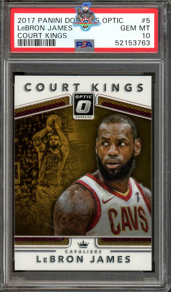 2017 Donruss Optic Court Kings LeBron James #5