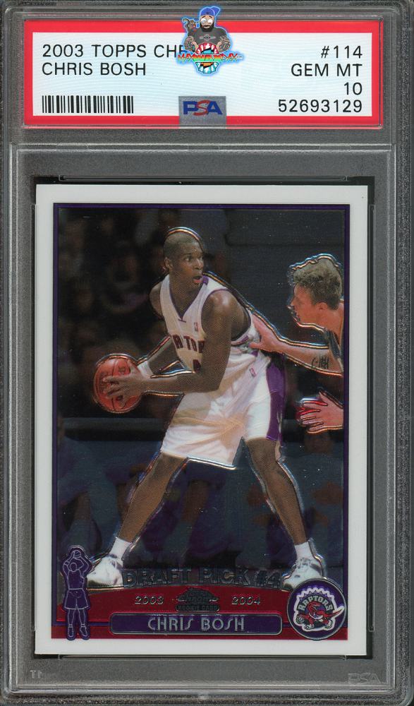 2003 Topps Chrome Chris Bosh #114