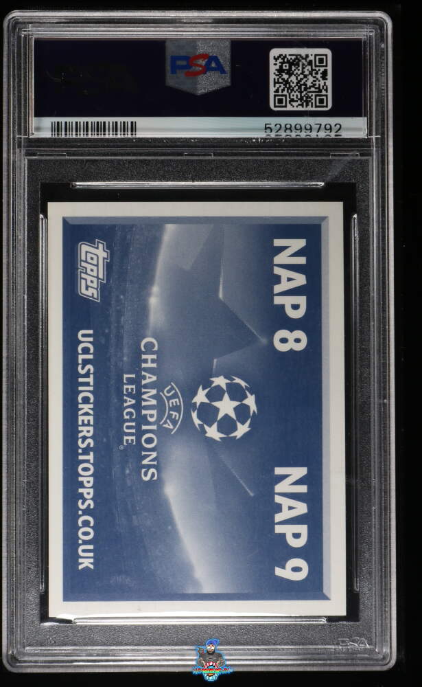 Back of 2016 Topps UEFA Champions League Sticker Kalidou Koulibaly/Lorenzo Tonelli