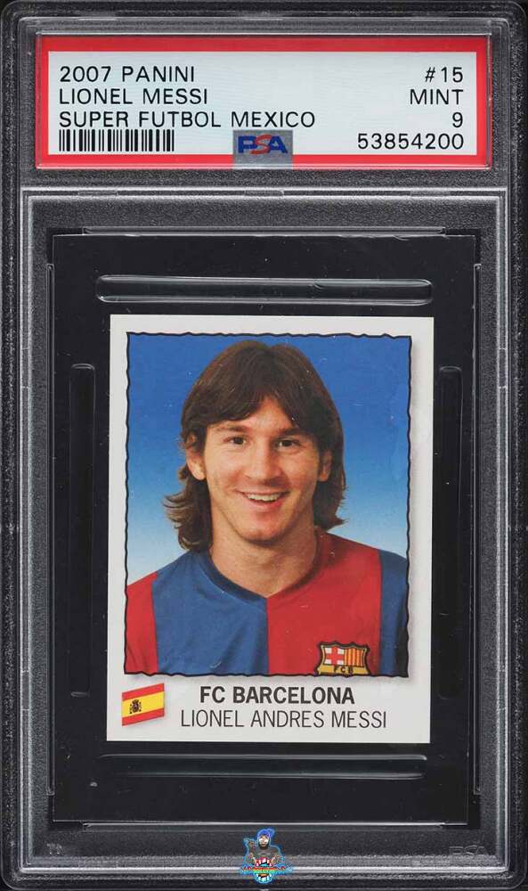 2007 Panini Super Futbol Mexico Stickers Lionel Messi #15