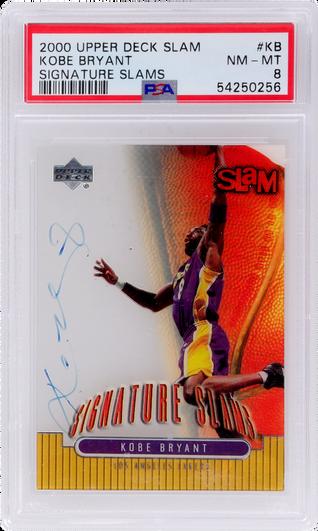 2000 Upper Deck Slam Kobe Bryant Signature Slams