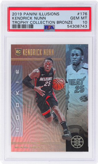 2019 Panini Illusions Trophy Collection Bronze Kendrick Nunn #176