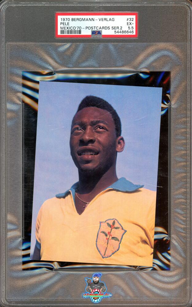 1970 Bergmann-Verlag Mexico '70-Postcards Serie 2 Pele #32