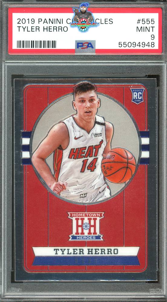 2019 Panini Chronicles Hometown Heroes Optic Tyler Herro #555