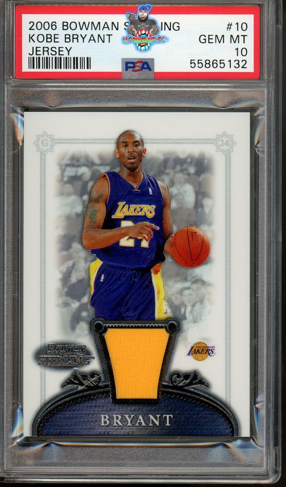 2006 Bowman Sterling Jersey Kobe Bryant #10