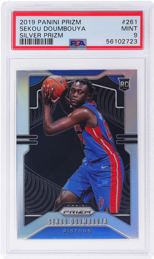 2019 Panini Prizm Silver Prizm Sekou Doumbouya #261