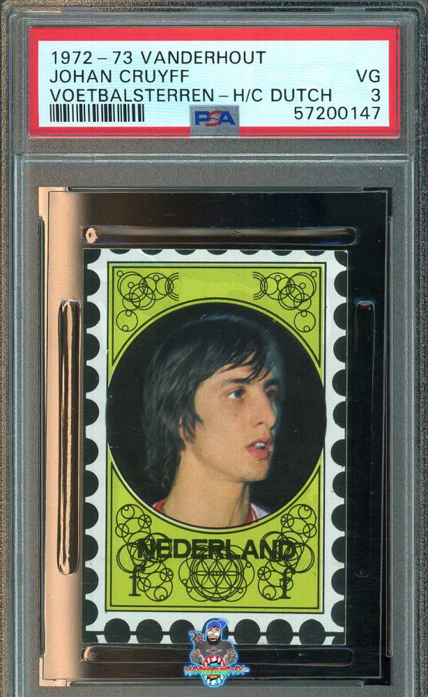 1972 Vanderhout Je Eigen Wereldteam Hand Cut Dutch Johan Cruyff