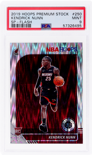 2019 Hoops Premium Stock SP Variation Flash Kendrick Nunn #250